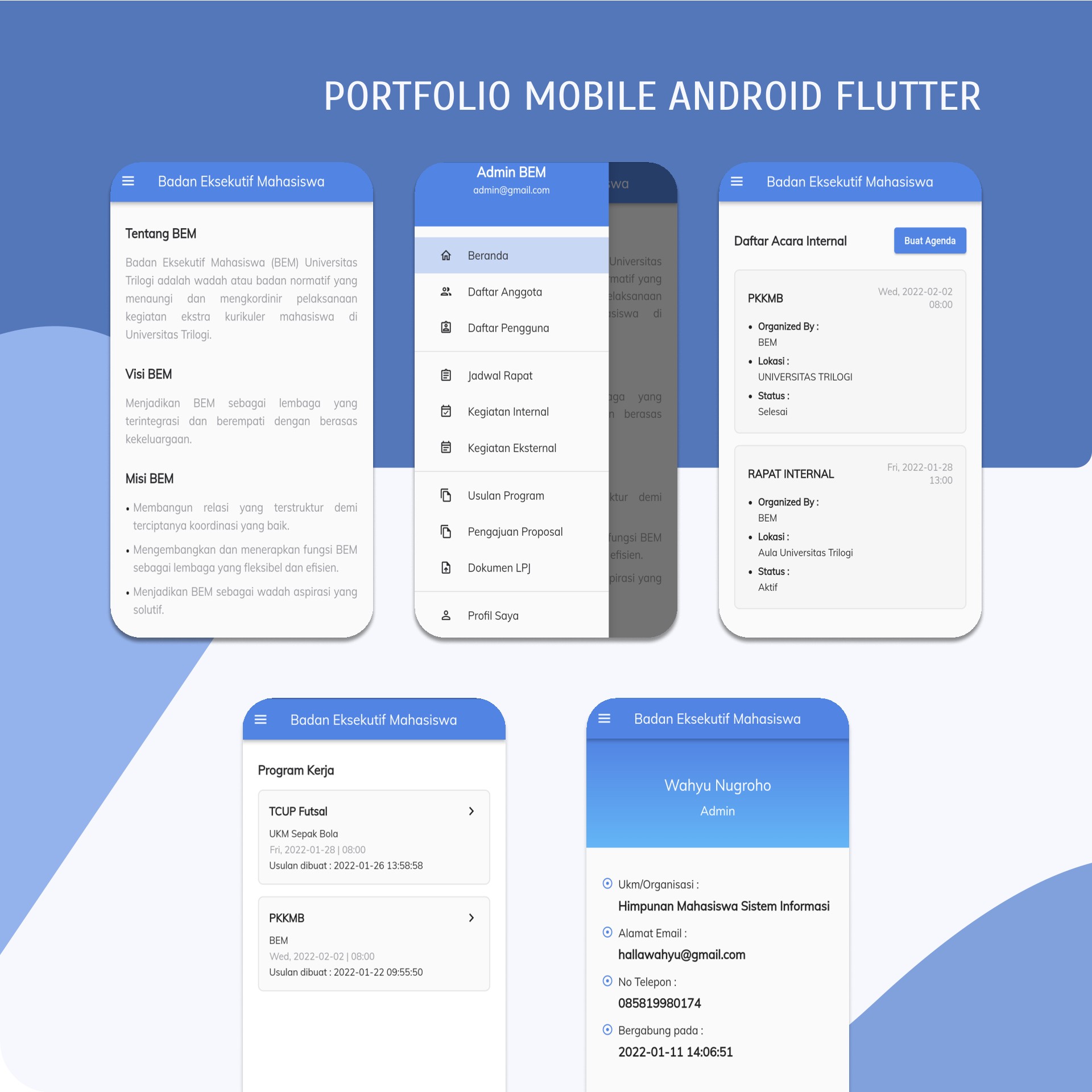 BEM Internal Management & Proposal Submission App