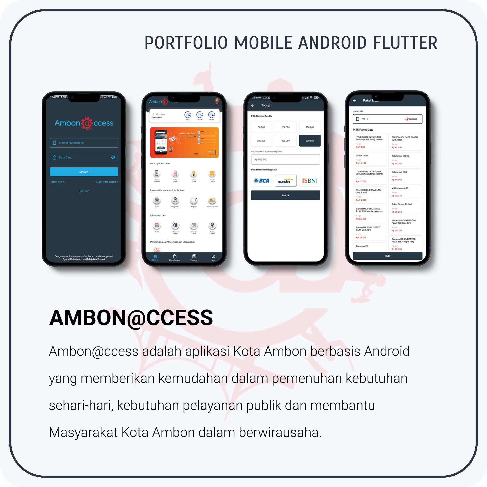 Ambon Access - Smart City Application — image 1 of 2
